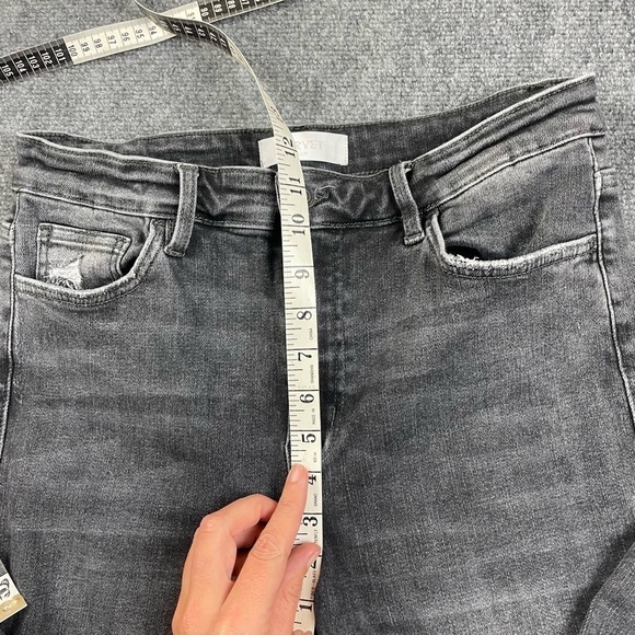 VERVET Women’s Black Denim Distressed skinny Jeans size: 30 - Picture 9 of 10
